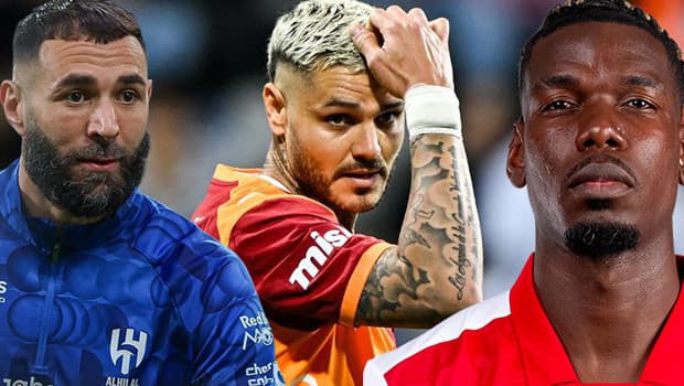 Transfer sezonu kapandı: Icardi, Benzema, Pogba ve Zaha gibi dünya yıldızları kulüpsüz kaldı