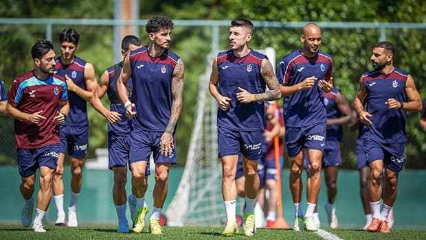 Trabzonspor, Konyaspor deplasmanı öncesi son hazırlıklarını tamamlıyor