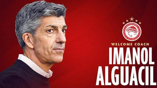 Olympiakos'un yeni teknik direktörü Imanol Alguacil oldu